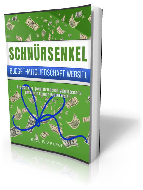 Mitgliedschaftsseite mit kleinem Budget